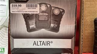 MSA 24 Month Altair Hydrogen Sulfide Gas Monitor/Detector (H2S)